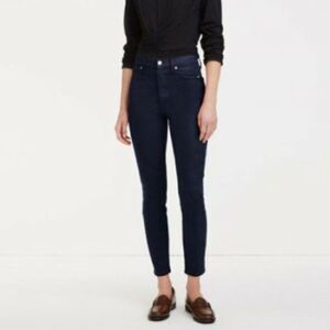 Seven for all mankind Lucy coated leather look jeans size 28